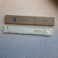 Aristo 90184 RECHENSCHIEBER BEMESSUNGSSCHIEBER BAUSTAHLGEWEBE DÜSSELDORF ALT