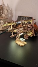 Holz Deko Modell Flugzeug