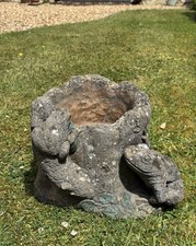 Vintage Übertopf Topf Frosch