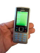gebrauchtes Ersatzhandy Tastenhand Silber Nokia 6300 RM-217 Simfrei |K