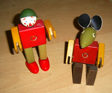 altes Holzspielzeug Kellner