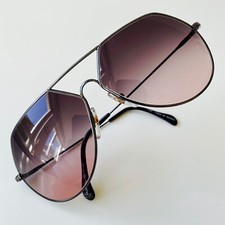 vintage ALPINA TR6 steel grey sunglasses W.Germany full rim TR3 TR4 M1 M6 LARGE