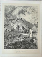 Chromolithograph Sepia