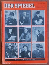 Der Spiegel 31/60 Juli 1960 Beamte Renault Dauphine Ford Spion Deutz Vogelweide