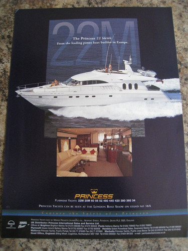 Princess meter flybridge - 22,