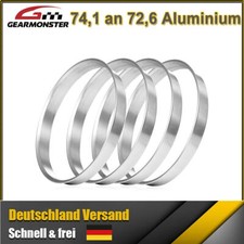 4x Set Felgen Zentrierringe