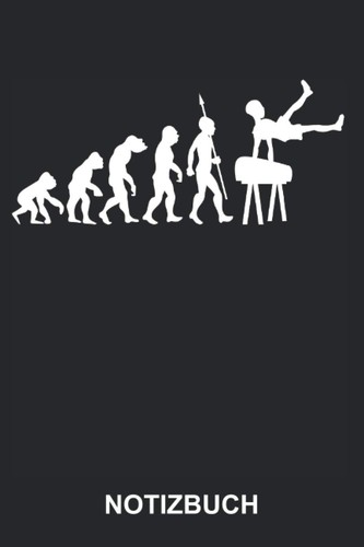 Notizbuch turnen evolution - notizbuch:,