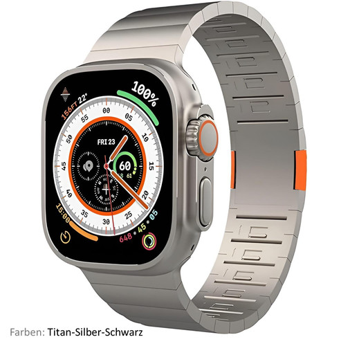 Metall armband apple - metall,