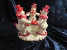 Schneemann Freundeskreis Teelichthalter aus den 80ern