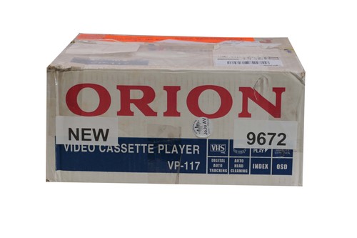 Orion 117 vhs - orion, vp-117