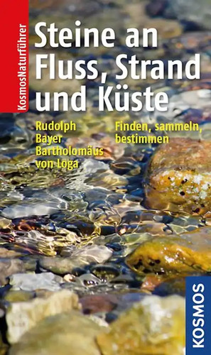Steine fluss strand - an,