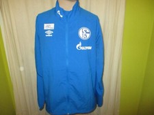 FC Schalke 04 umbro Spieler Freizeit- Präsentationsanzug Jacke "GAZPROM" Gr.L