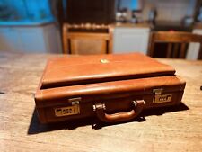 Vintage Aktenkoffer Leder Italien Rarität! 