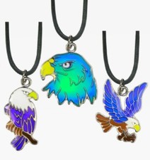 1 Stimmungskette Adler Kette Anhänger Modeschmuck Ketten Geschenke Schmuck Vogel