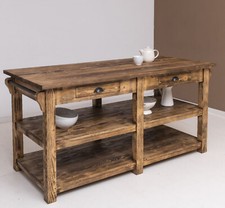 Kücheninsel  Ladentisch  Werkbank Werktisch stabil Massivholz Schreinerqualität