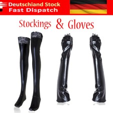 Women Lack Handschuhe Lange