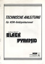 NSM Löwen Triomint "BLACK PYRAMID" Geldspielautomat Handbuch 86 mit Schaltplänen