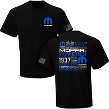 NEW MOPAR POWER 1937 USA FLAG