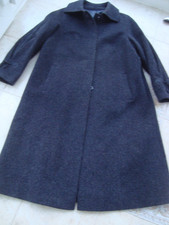 Damen-Mantel gefüttert Gr. 46 Marke First Quality, Schurwoll-Mischung, anthrazit