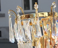 Murano Bleikristall Wandlampe