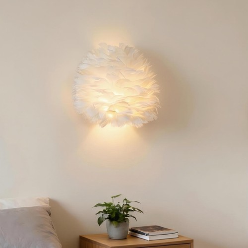 Feder wandlampe 30cm - feder,