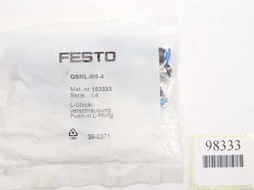 Festo steckverschraubung - festo, l-steckverschraubung