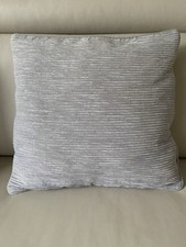 SANDER ‼️ Edler Sofakissen-Bezug grau mit Glitzerfaden 40x40 cm ?Top-Zustand