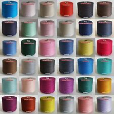 BOBBEL-TEUFEL Farbverlaufsgarn Uni 3/1 fädig auf Konen oder  Bobbel viele Farbe