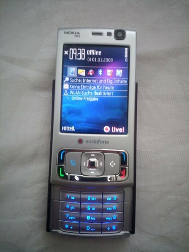 Nokia n95 deep plum - -, handy