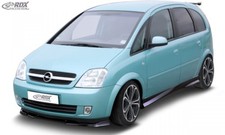 RDX Spoilerlippe für Opel Meriva A Bj. 03 - 06 Ansatz Schwert Front Lippe