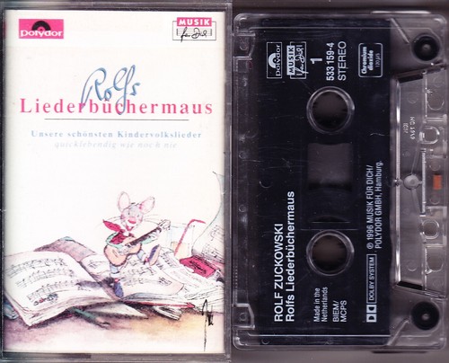 Rolfs liederbüchermaus - mc,