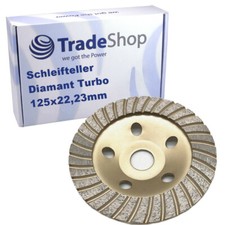 Profi Diamant Schleiftopf Ø125mm 22,2mm für Festool Flex Metabo Schleifer Fräse