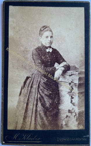 Orig cdv foto frau dame - cdv,