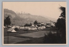 Prag Praha Tschechien - Camping Moldau VW-Busse Bulli Auto Reise - Foto