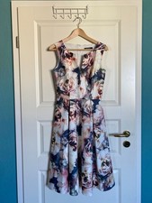 Blumendruck Damen-Swing Kleid