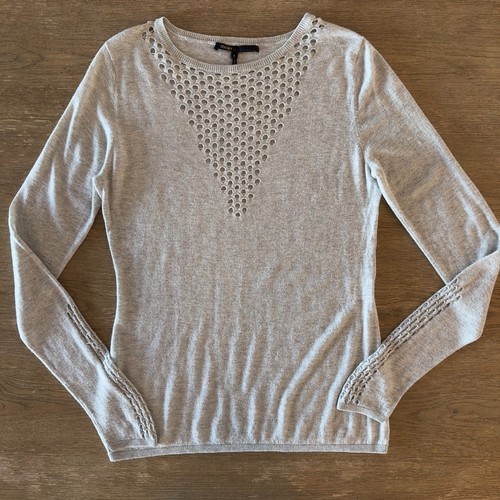 Maje pointelle detail - detail, cashmere