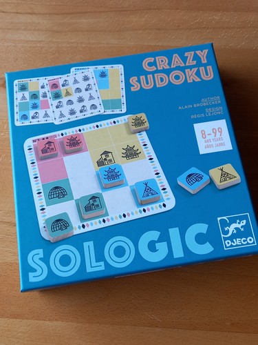 Crazy sudoku sologic - sudoku, (für