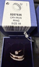 Swarovski Ring 5257535 CRY/ROS