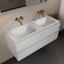 corian waschtisch set weiß