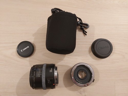 Canon 50mm 5 macro - ef,