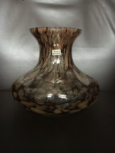 Vase glas mundgeblasen - vase,