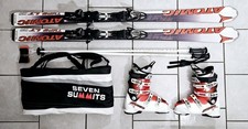 ATOMIC Ski Set 164 cm + Skischuhe Gr. 43.5-44 + Skistöcke + Skitasche