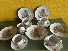 Altes Wunsiedel Bavaria Weihnachtsgeschirr Kaffeeservice Weihnachten
