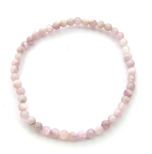 Kugel armband kunzit mm - kugel-armband,
