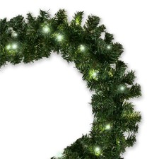 Tannengirlande mit LED