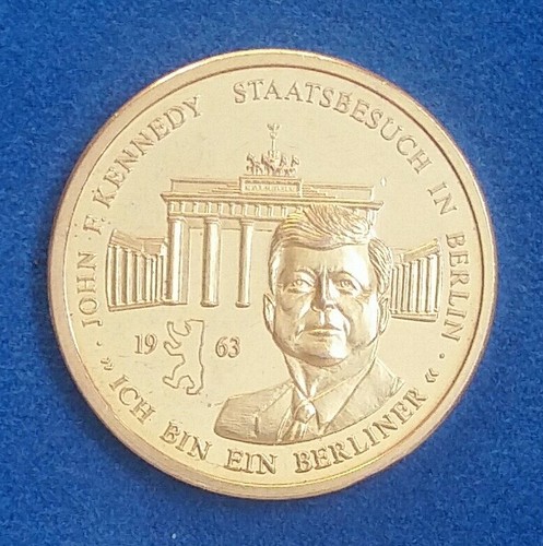 Brd medaille john - brd, kennedy
