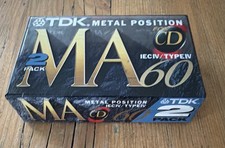 2Pack TDK MA 60 TYPE IV Metal