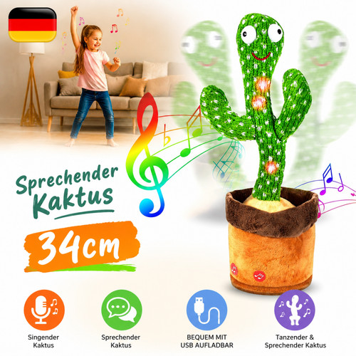 Sprechender kaktus singender - sprechender,
