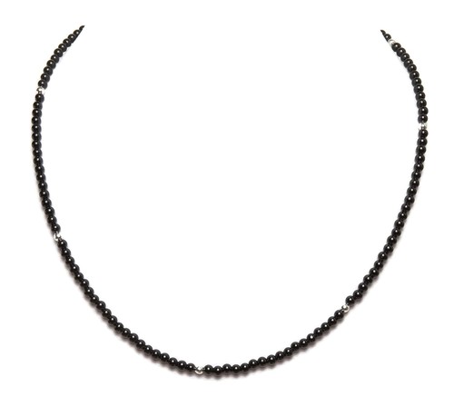 Turmalin kette schwarz - turmalin,