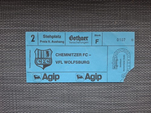 Eintrittskarte chemnitzer - eintrittskarte,